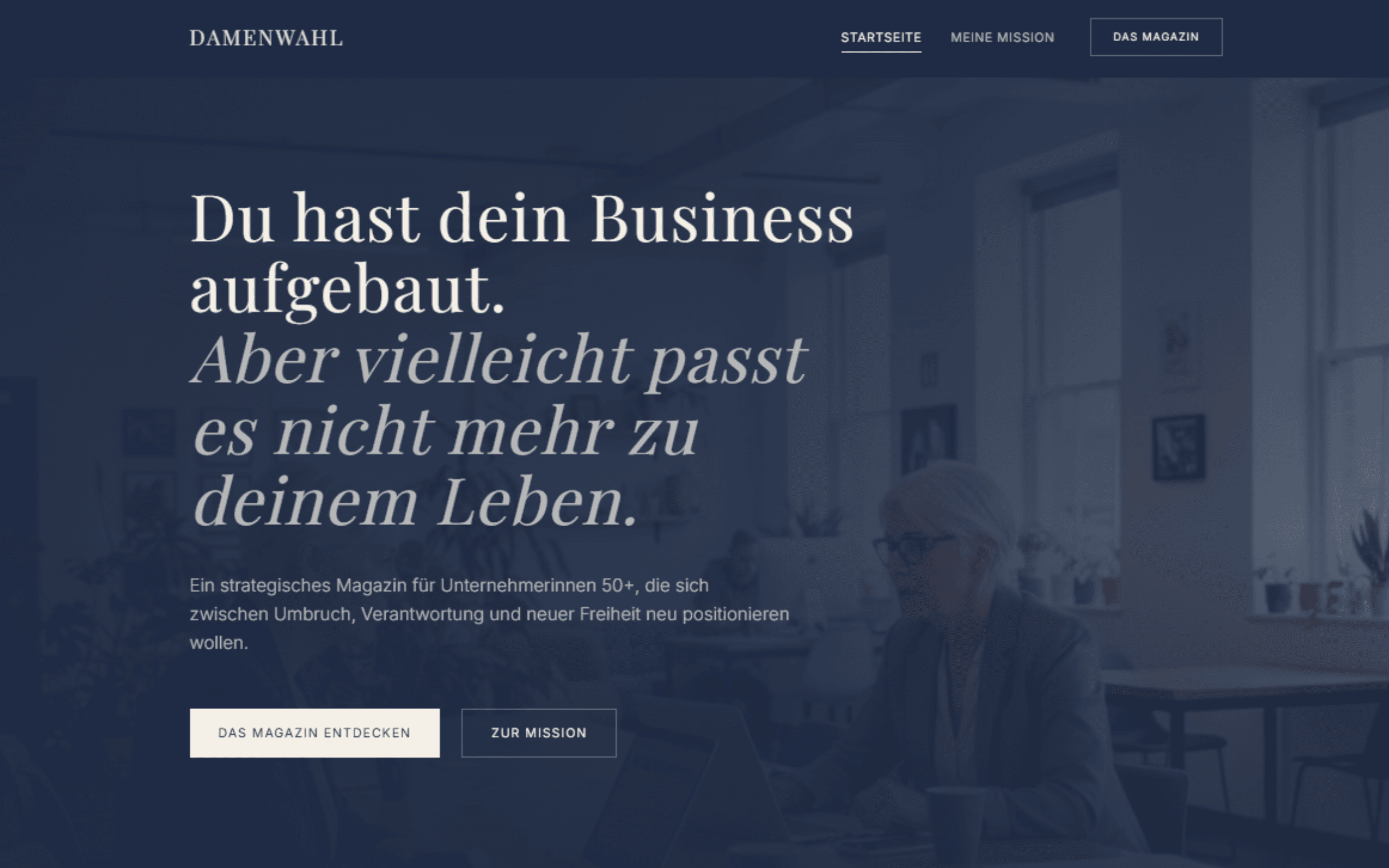 DAMENWAHL - Das digitale Business-Magazin